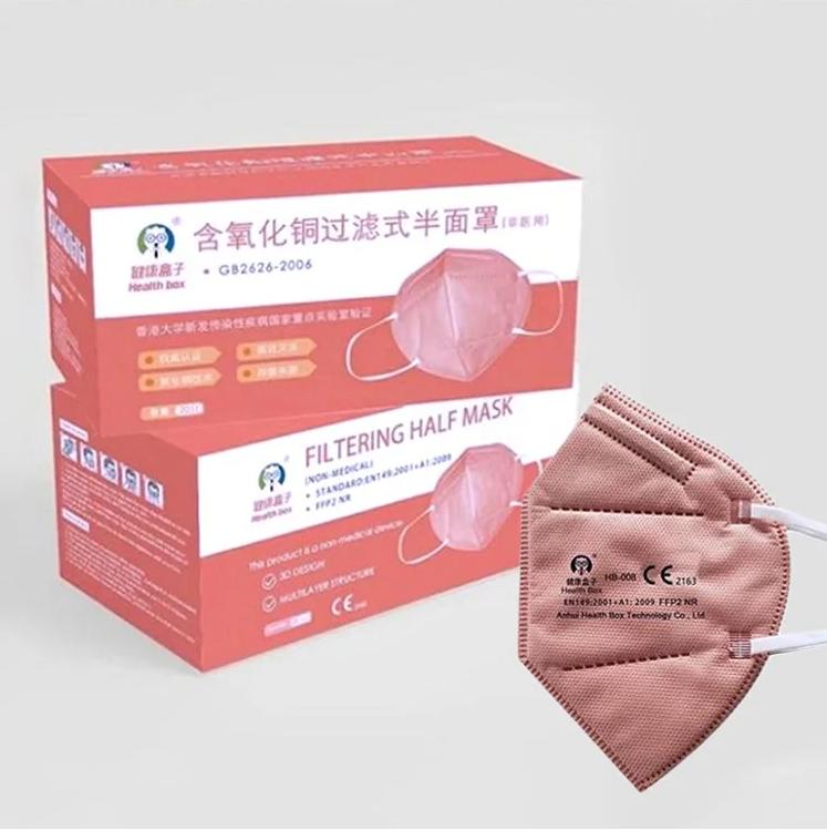 Copper Oxide Non-Woven Impragnated Respiratory Mask