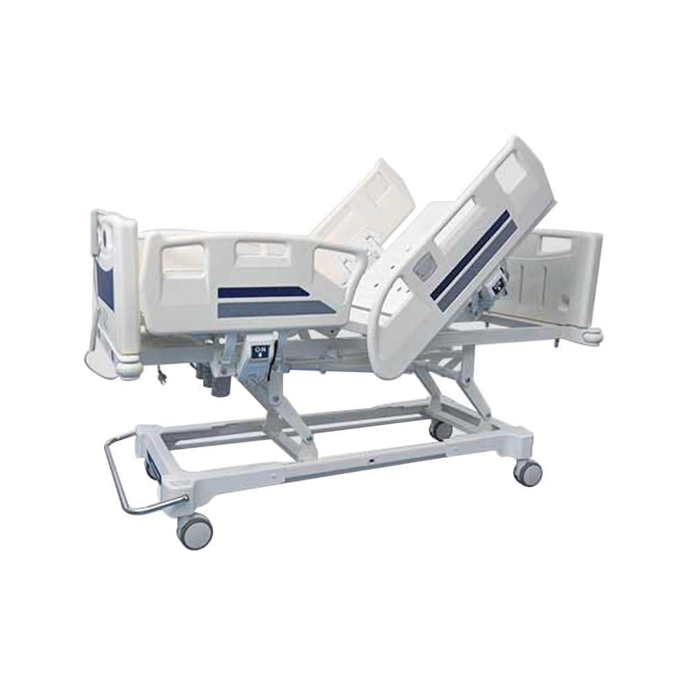 ICU nursing bed medical hospital multi-function patient bed ABS siderail electrical 