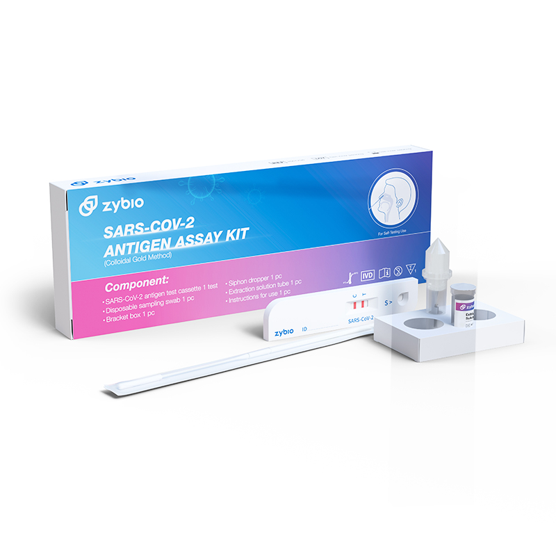 Separate Package Self Test Antigen Test Kit 19 France White List Nasal Testing