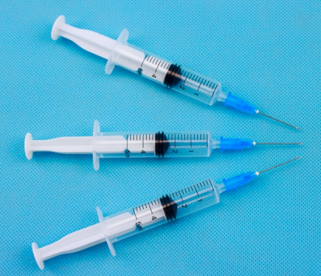0.5ml 1ml Luer Lock and Slip Sringe Medical Syringe for Hospital Use 3 Part Disposable Plastic Syringe with CE FDA